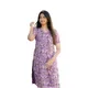 Purple Organza Kurti__Merexa