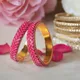 Gold & Pink__Mrigangi
