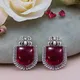 Silver & Maroon__Mrigangi