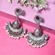 Silver & Maroon__Mrigangi