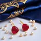 Gold & Maroon__Mrigangi