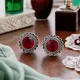 Maroon & Silver__Mrigangi