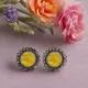 Yellow & Silver__Mrigangi