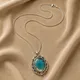 BLUE AND ANTIQUE SILVER__Aurim Blair