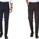 Dark Brown & Navy Blue__KS FASHION