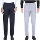 Light Grey & Navy Blue__KS FASHION