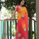 Saffron Yellow And Coral Pink__VUSARI