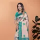 Ivory with Emerald Green Accents__VUSARI