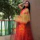 Golden Yellow, Fiery Red, And Deep Black__VUSARI