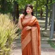 Orange__Vishnu Weaves