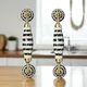 BLACK HAND PAINTING 7__Maison Belle Art & Craft