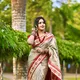 Cream__ETHNIC SAREE