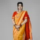 Orange__ETHNIC SAREE