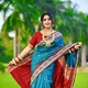 Blue__ETHNIC SAREE