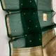 BOTTLE GREEN__zahra Fabrics