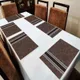 Damask Brown - Set of 6__FURNISHYA