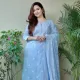 sky blue__Jaipuri Kurta