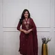 maroon__The Jaipur Kurtis