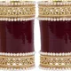 Maroon__Kumkum Bangels