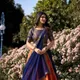 Pink and Navy Blue__RANGIKA