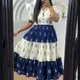 White and Navy Blue__RANGIKA