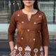 Chocolate brown __The Jaipuri Kurtis