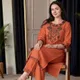 Rust orange __The Jaipuri Kurtis