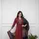 MAROON __The Jaipuri Kurtis