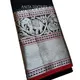 Black Silver Big Border__Anita Textile