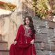 maroon__INDIAN DRESS