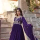 purple__INDIAN DRESS