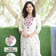 Cream White And Rose__South Ethnic