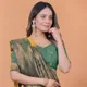  Mustard Gold with Deep Green Border__Krishna Fashion