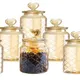 Heart 700 ML Jar__MEVANTA GLASSWERE