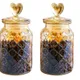 Heart 1000 ML Jar__MEVANTA GLASSWERE