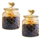 Heart 700 ML Jar__MEVANTA GLASSWERE