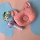 orang pillow , lavender raffle__6E BABY
