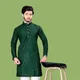 Dark Green__Om Dupion