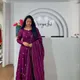 Wine__Style in Sarees