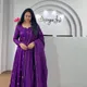Dark Purple__Style in Sarees