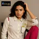 White & Hot Pink__Butterfly By Simran