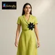 Lime green__Butterfly By Simran