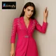 Hot pink__Butterfly By Simran
