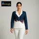 Denim & white__Butterfly By Simran