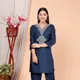 Navy Blue__JaipuriTrend
