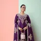 Purple__Indian Poshak