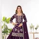 Dark Purple__Akshar Creation 