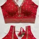Red__Anantdiva Attire