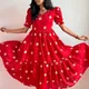Red__Designer dresses