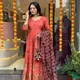 Orange__Designer dresses